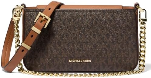 Michael Kors Bryant Small Convertible Crossbody Bag, Brown/Acorn
